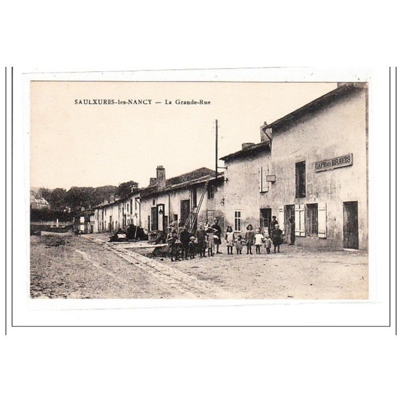 SAULXURES-les-NANCY : la grande-rue - tres bon état