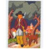 SANTONS DE PROVENCE : Lot de 5CP, Cartes dessinées - très bon état