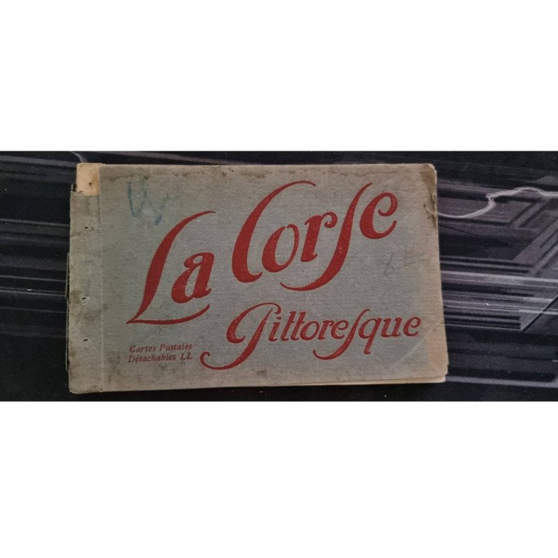 Cartes détachables de la CORSE, divers Aspect, 15 CPA - état