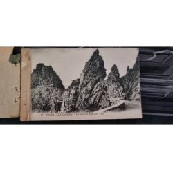 Cartes détachables de la CORSE, divers Aspect, 15 CPA - état