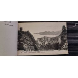 Cartes détachables de la CORSE, divers Aspect, 15 CPA - état