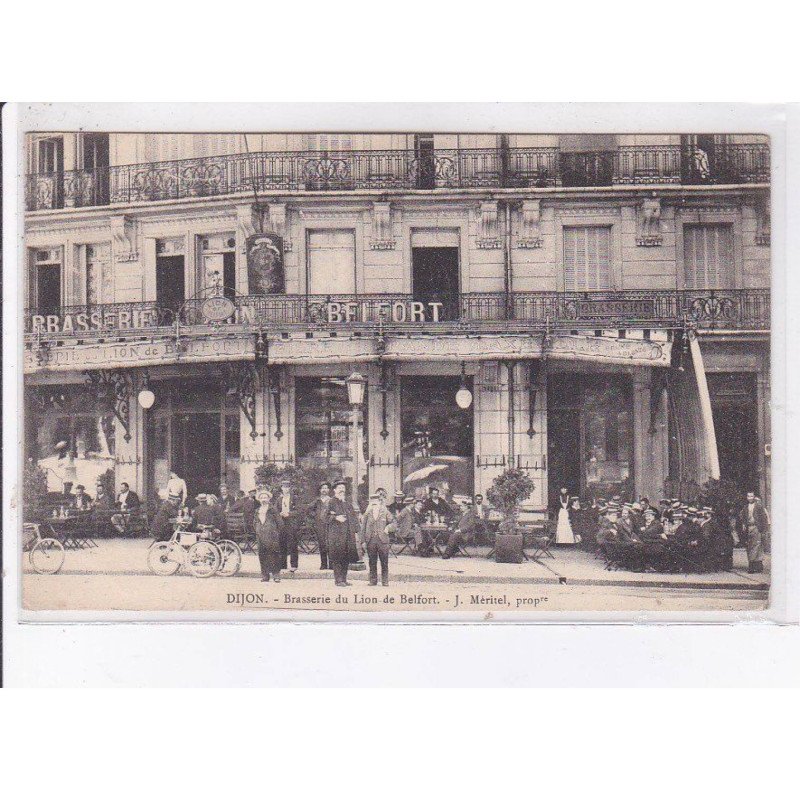 DIJON: brasserie du lion de belfort - très bon état