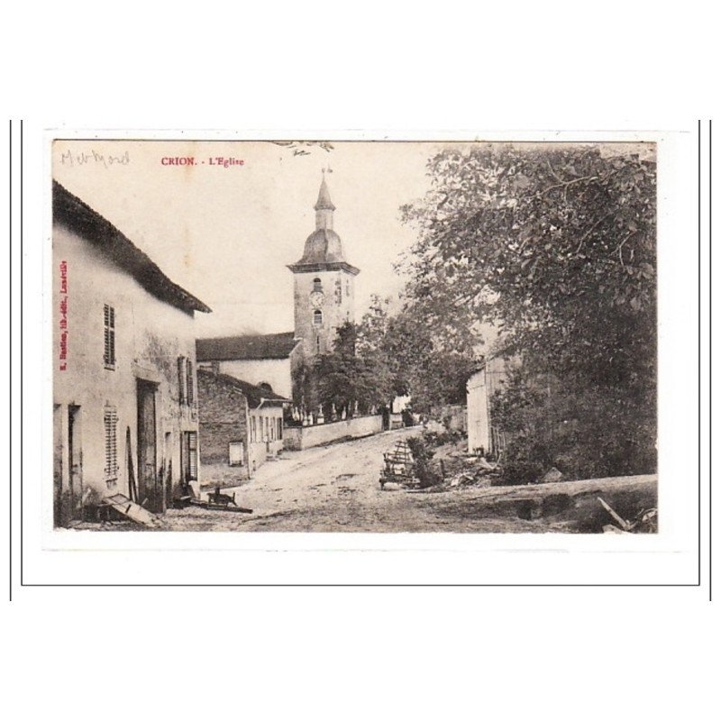 CRION : l'eglise - tres bon état