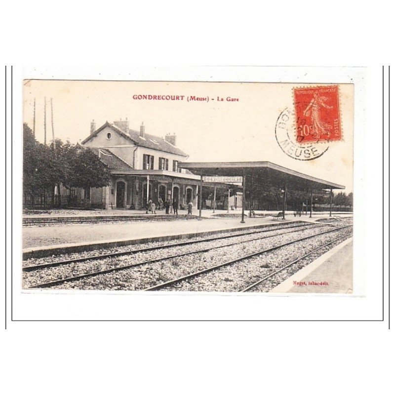 GOUDRECOURT : la gare - tres bon état GOUDRECOURT : la gare - tres bon état