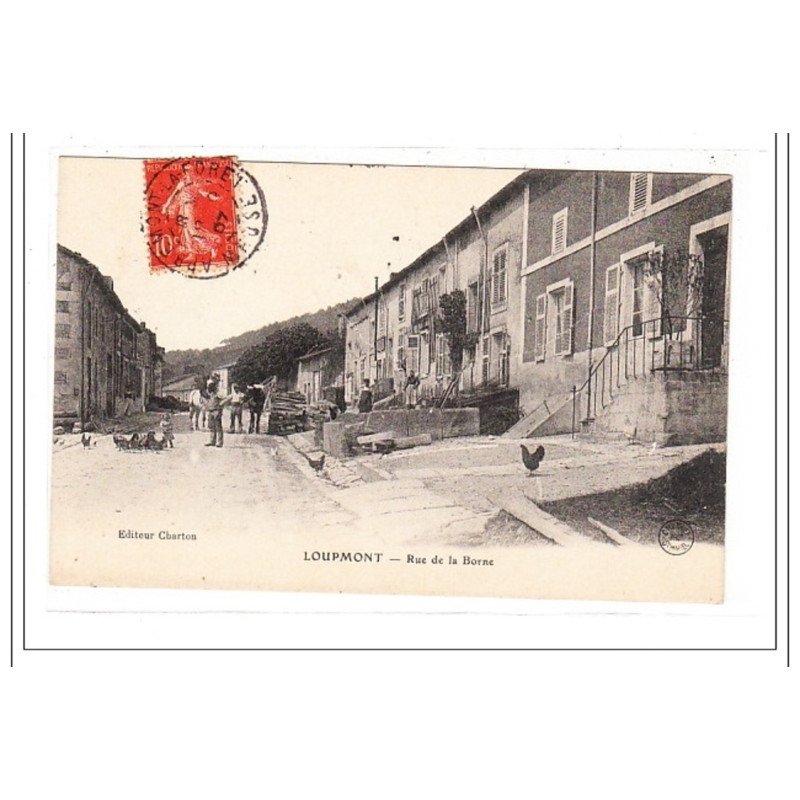 LOUPMONT : rue de la borne - tres bon état