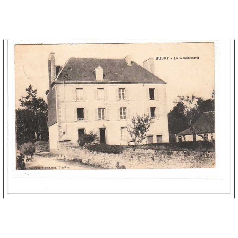 BUBRY : la gendarmerie - tres bon état
