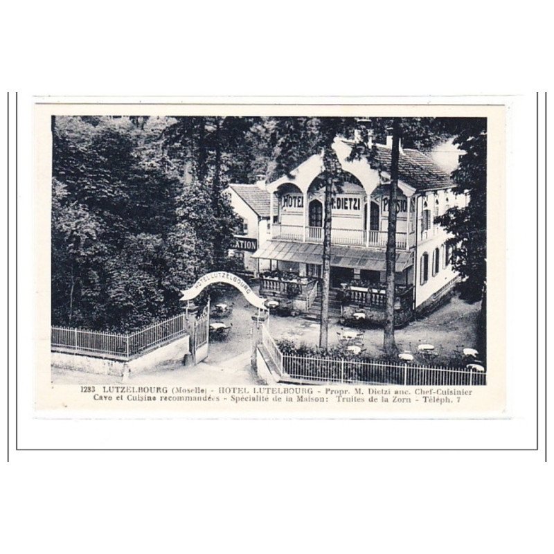LUTZELBOURG : hotel lutelbourg - tres bon état LUTZELBOURG : hotel lutelbourg - tres bon état