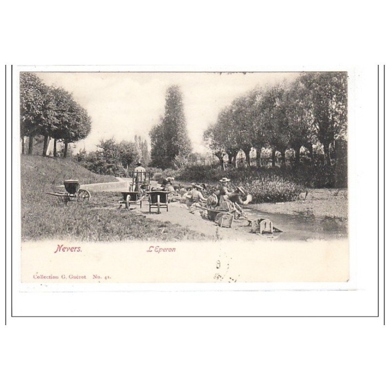 L'EPERON : villagois aux ruisseaux - tres bon état