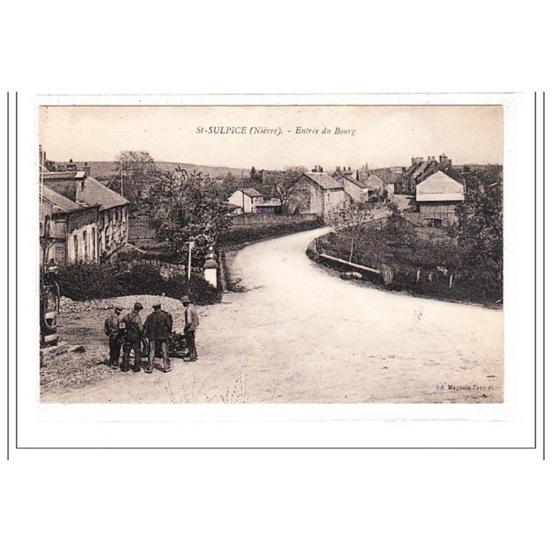 St-SULPICE : entrée du bourg - tres bon état