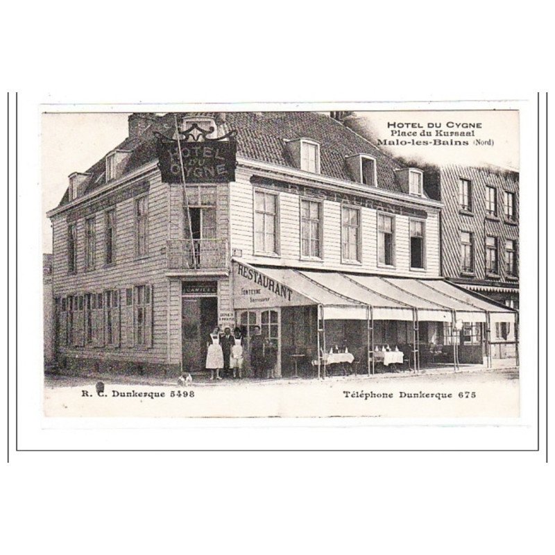 MALO-les-BAINS : hotel de cygne - tres bon état