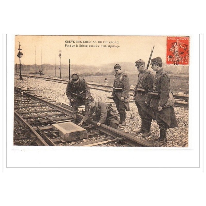 NORD : greve de chemins de fer - tres bon état
