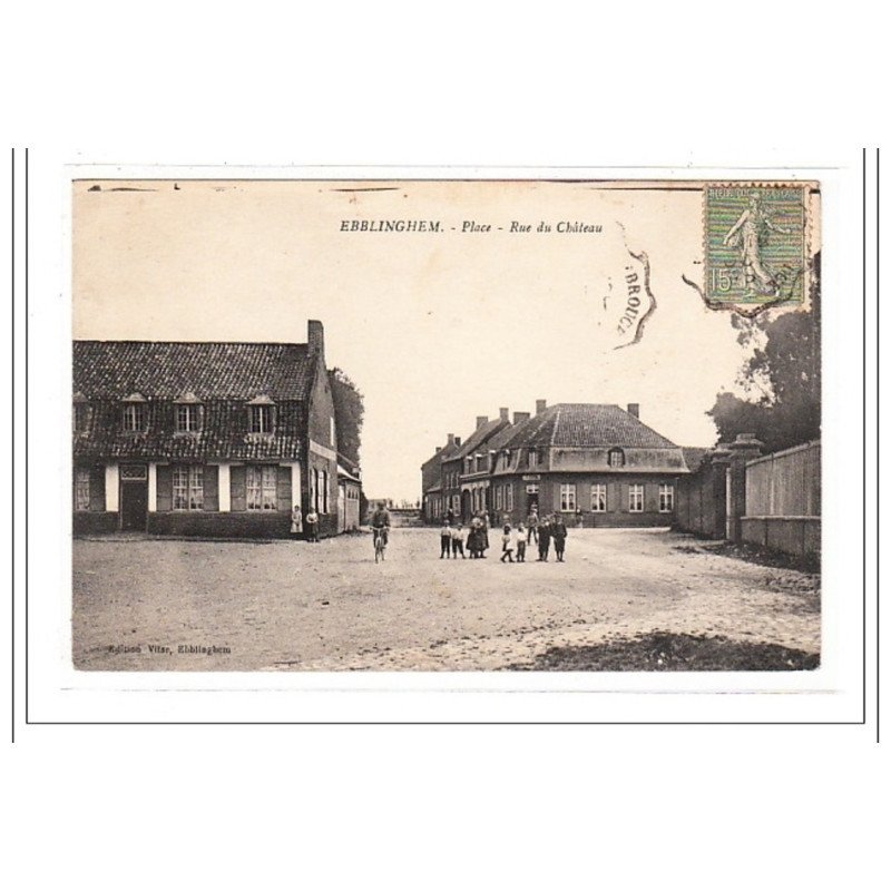EBBLINGHEM : place - rue du chateau - tres bon état