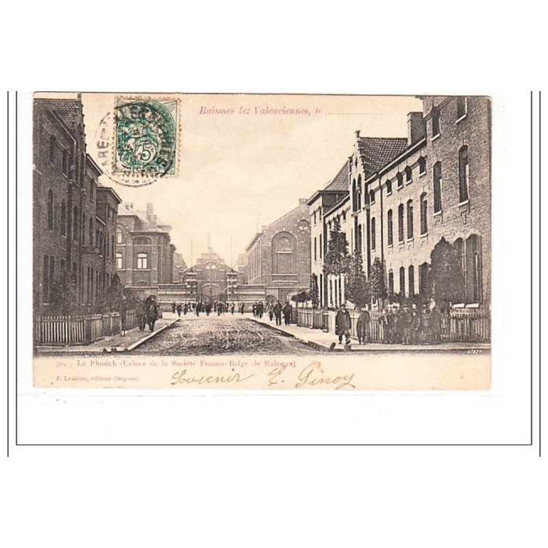 RAISMES les VALENCIENNES : le plouich - tres bon état