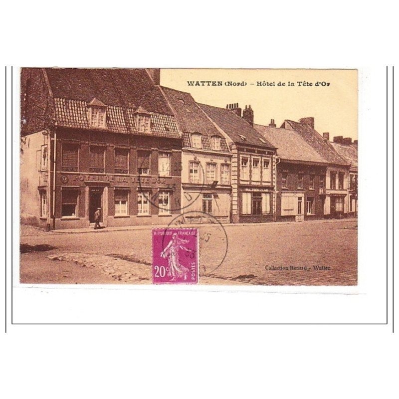 WATTEN : hotel de la tete d'or - tres bon état