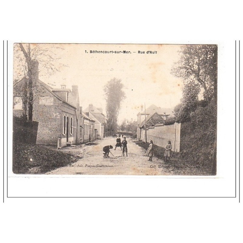 BETHENCOURT-sur-MER : rue d'ault - tres bon état