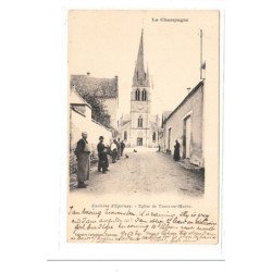 EPERNAY : eglise de tours-sur-marne - tres bon état