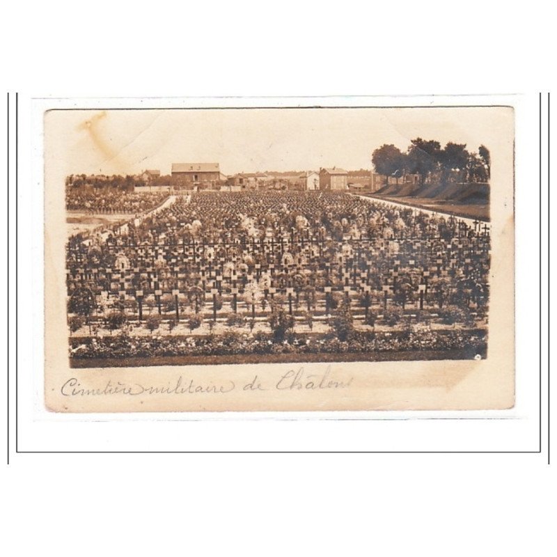 CHALONS : cimetiere militaire - tres bon état