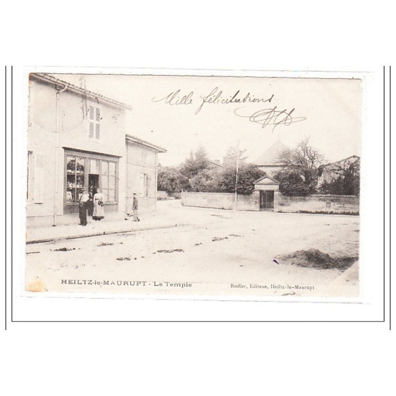 HEILTZ-le-MAURUPT : le temps - tres bon état