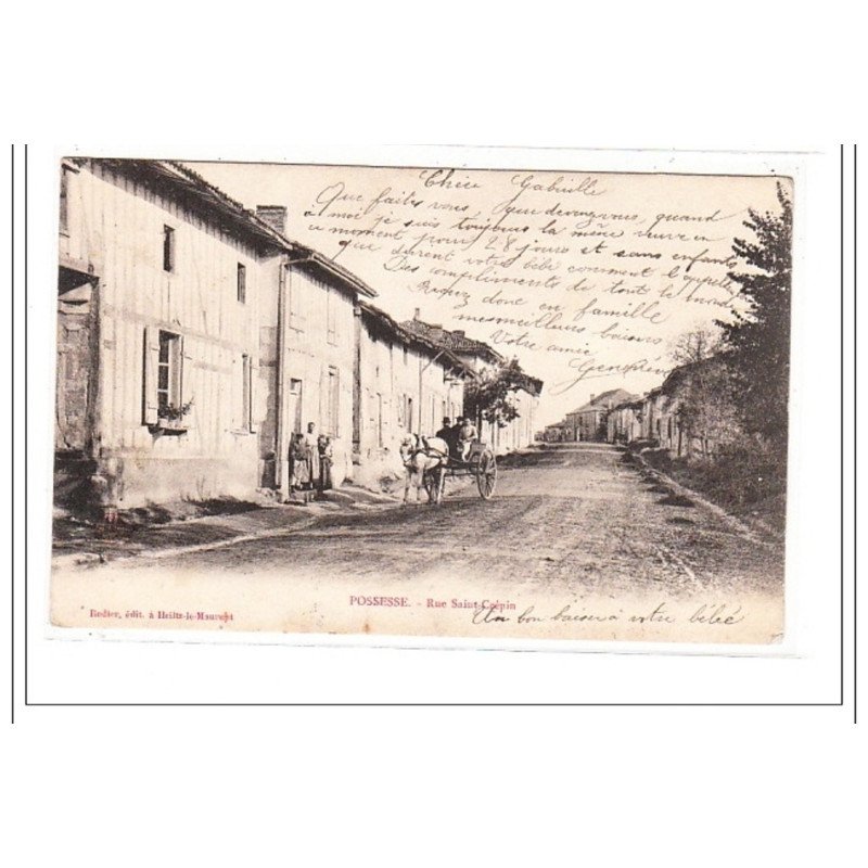 POSSESSE : rue saint-crepin - tres bon état