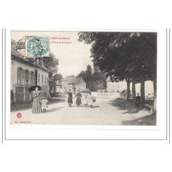 LIHUS-le-GRAND : la place et le square - tres bon état