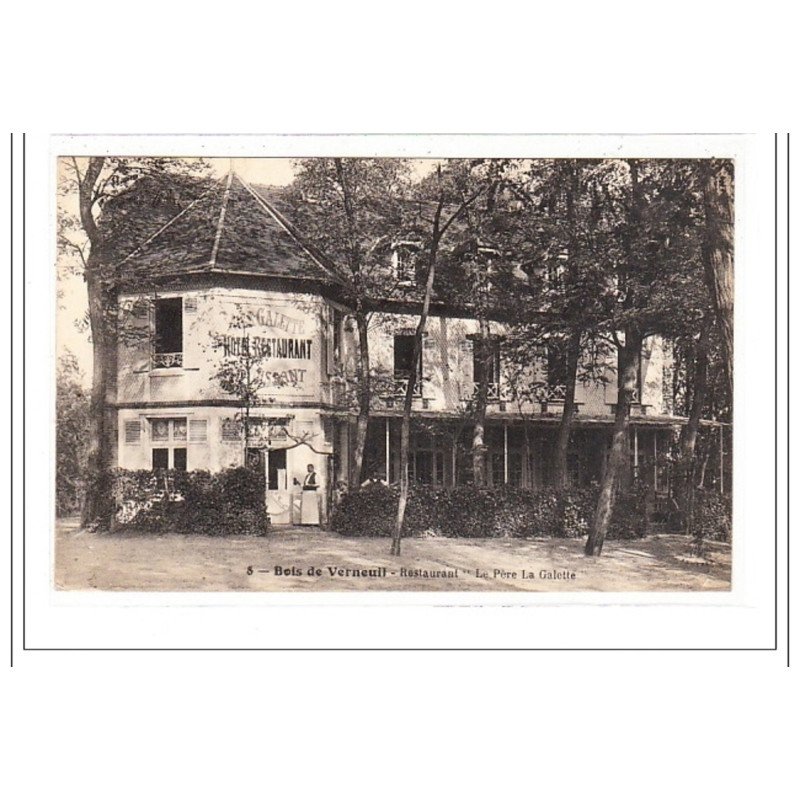 BOIS DE VERNEUIL : restaurant le pere la galette - tres bon état
