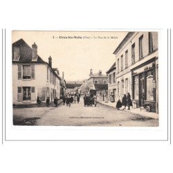 CIRES-les-MELLE : la rue de la mairie - tres bon état
