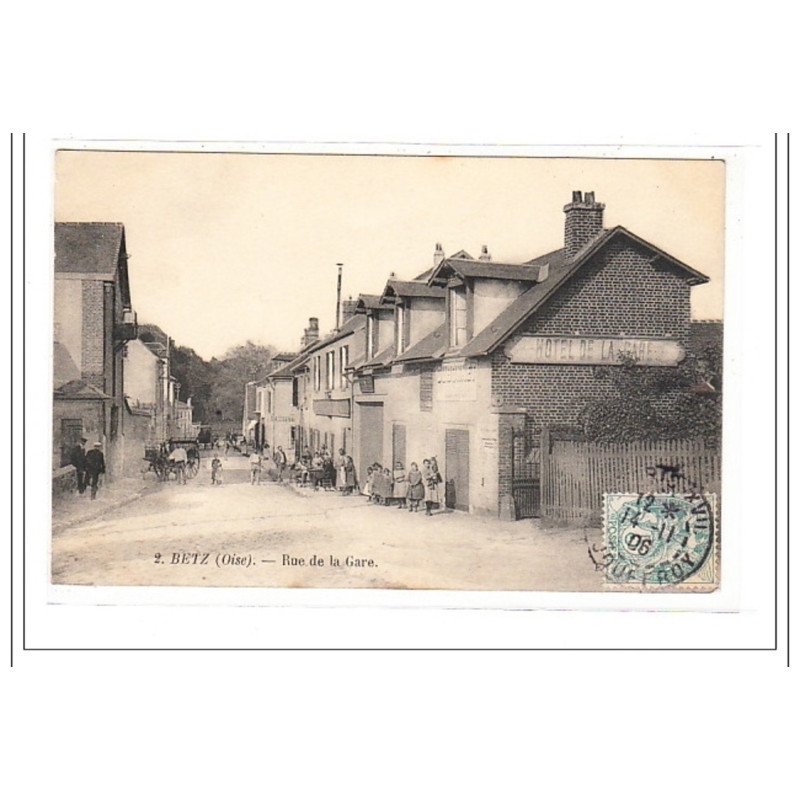 BETZ : rue de la gare - tres bon état