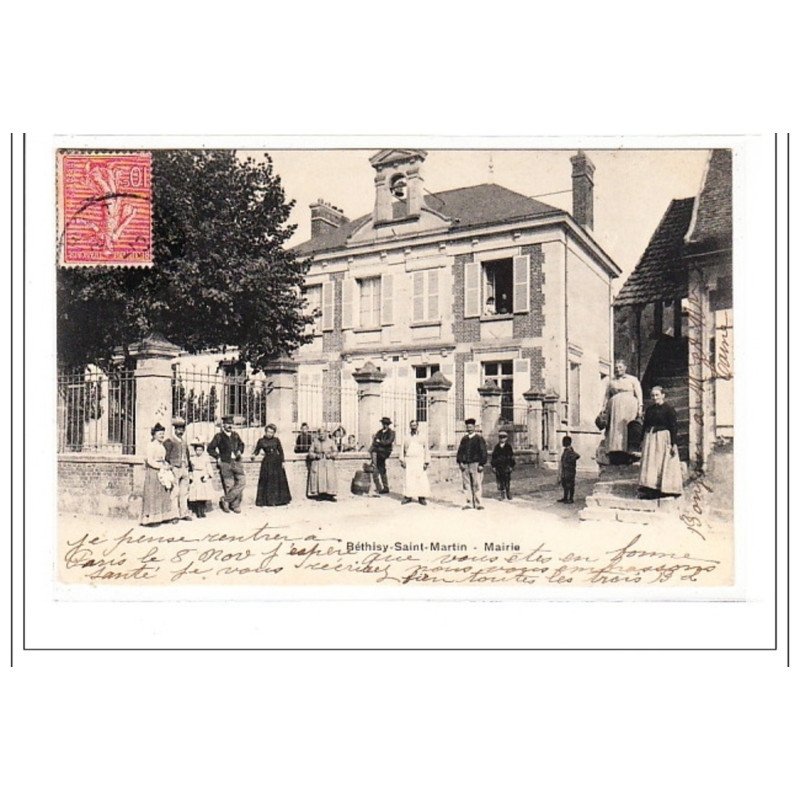 BETHISY-SAINT-MARTIN : mairie - tres bon état