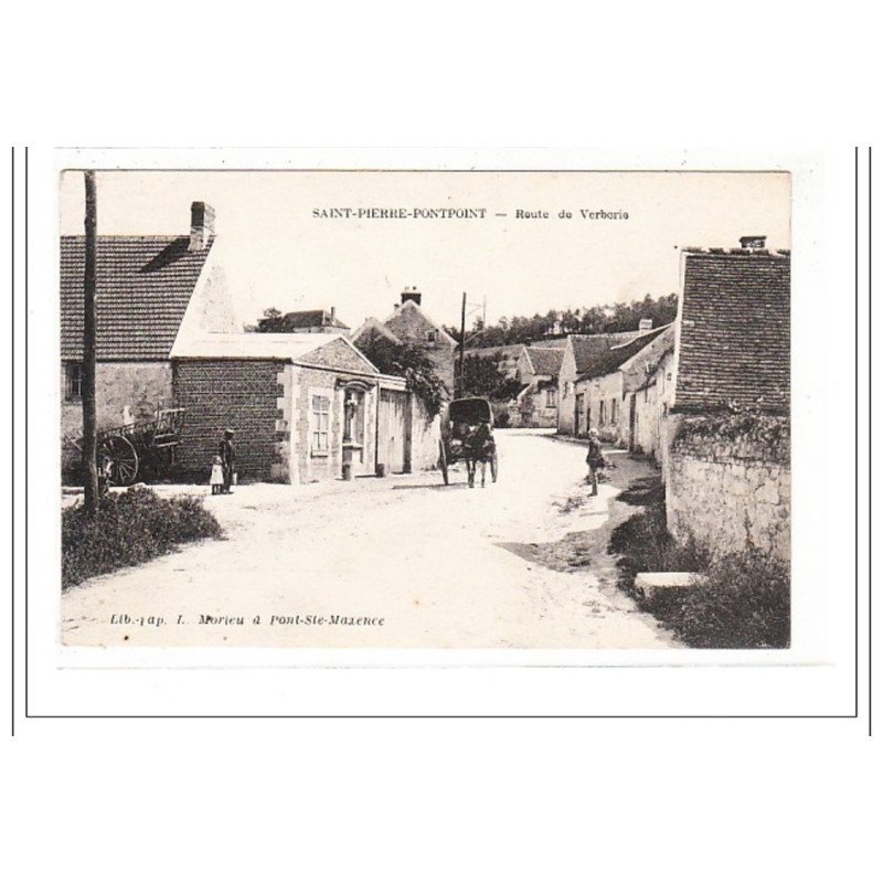 SAINT-PIERRE-PONTPOINT : route de verberie - tres bon état