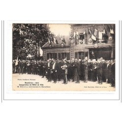 ROSIERES : 1912 inauguration de l'hotel de ville - tres bon état