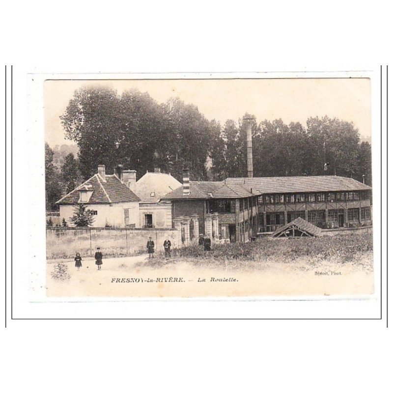 FRESNO-la-RIVIERE : la roulette - tres bon état