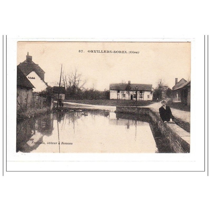 ORVILLIERS-SOREL : etang - tres bon état