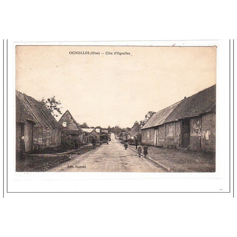 OGNOLLES : cote d'ognolles - tres bon état