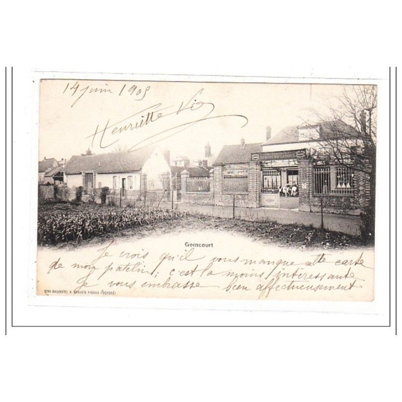 GOINCOURT : village - tres bon état