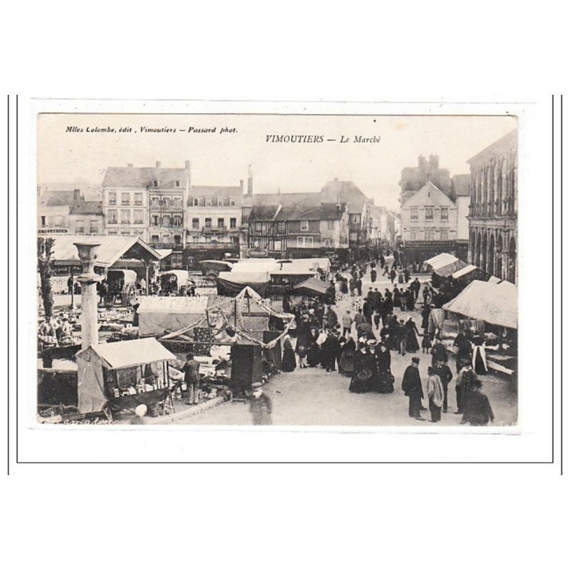 VIMOUTIERS : le marché - tres bon etat