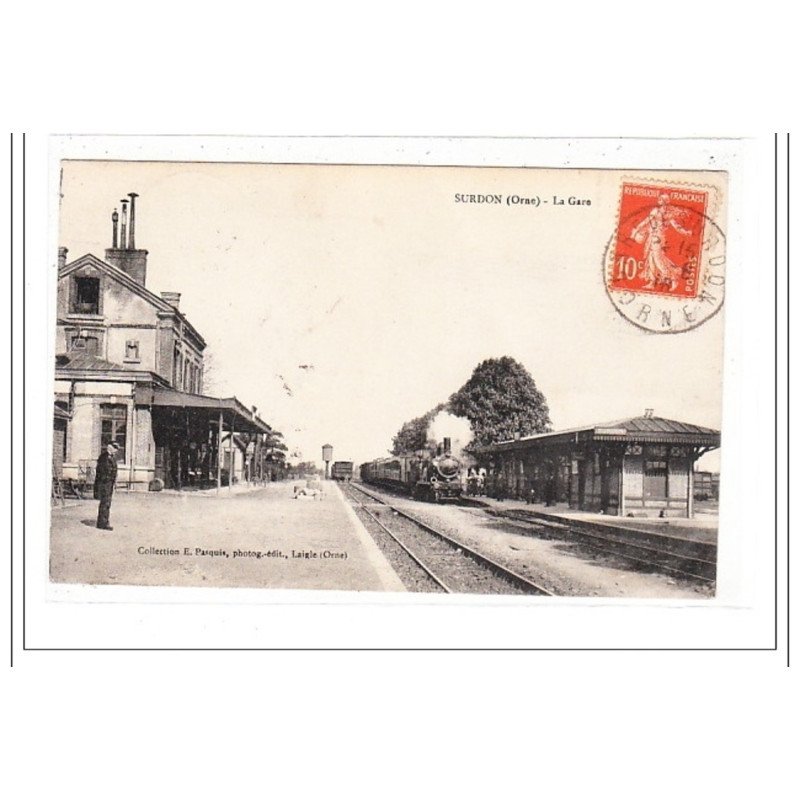 SURDON : la gare - tres bon etat