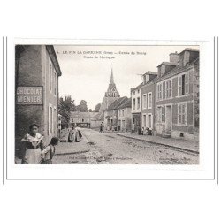 LE PIN LA GARENNE : entrée du bourg, route de mortagne - tres bon etat