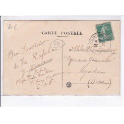 PORTRIEUX: hydravion quittant le port prêt à prendre le vol, aviation - très bon état