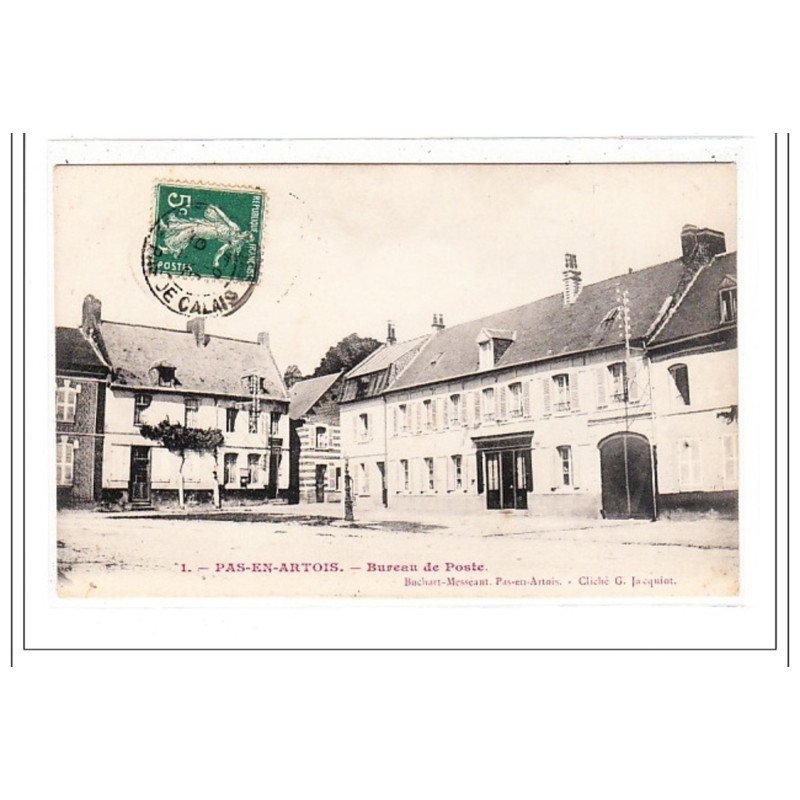 PAS-en-ARTOIS : bureau de poste - tres bon etat