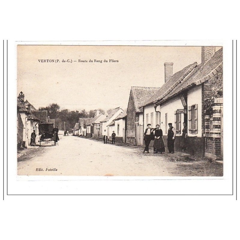 VERTON : route du rang de fliers - tres bon etat