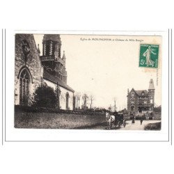 MOLINGHEM : eglise et chateau de mlle beugin - tres bon etat