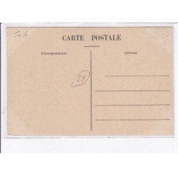 BREST: fête d'aviation 1912 Galli et son biplan au-dessus de l'aérdrome du polygone - très bon état