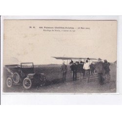 PUISEAUX-CHATILLON: aviation 1912, décollage de brodin, 6 heures du soir - très bon état