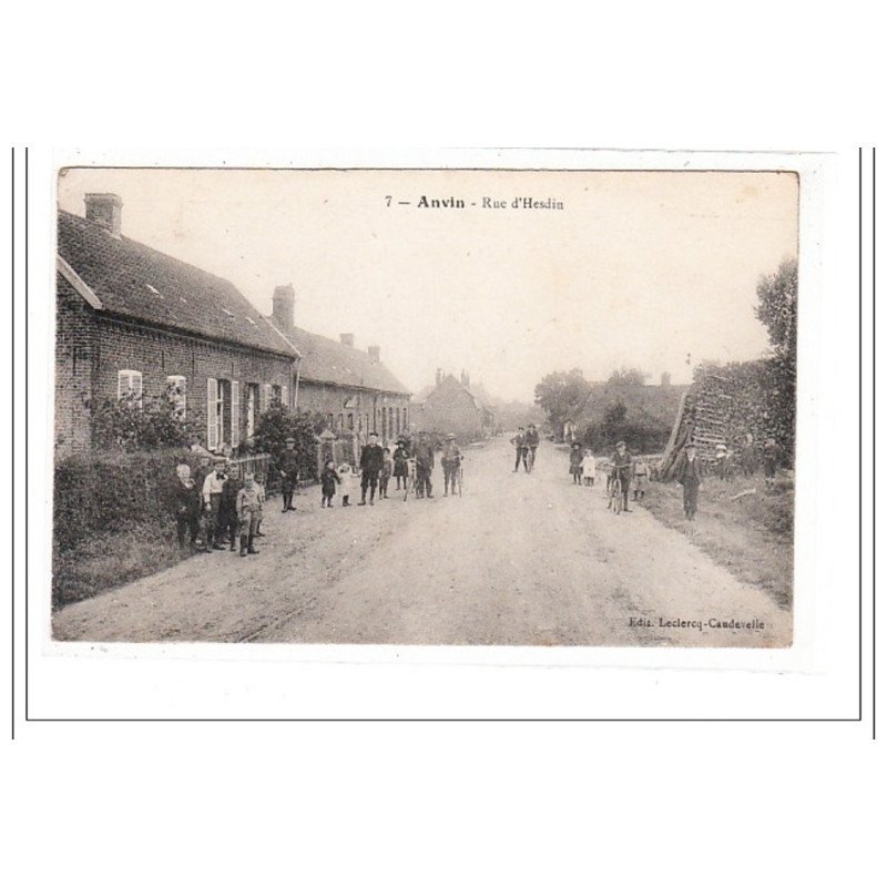 ANVIN : rue d'hesdin - tres bon etat