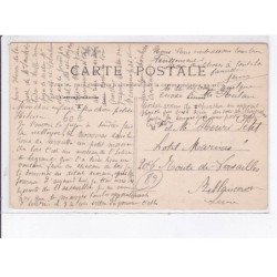 SENS: expériences d'aviation M. Daucourt, monoplan blériot, attention lâchez tout! - très bon état