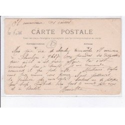 SENS: expériences d'aviation M. Daucourt, monoplan blériot, le départ - état