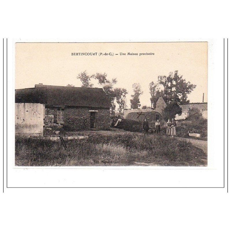 BERTINCOURT : une maison provisoire - tres bon etat
