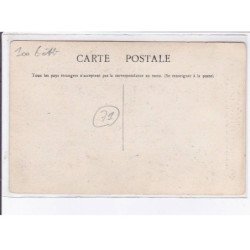 CHALON-sur-SAONE: aviation fête août 1913 ascencion en ballon rond libre par Mlle Marvingt - état