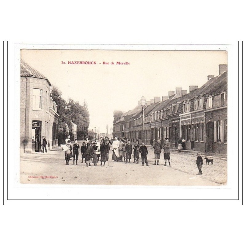 HAZEBROUCK : rue de merville - tres bon etat