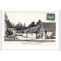 MONT-CARVEL : grande-rue, a l'aiguille, cafe varlet-merlier - tres bon etat